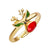 Fun and Colorful Christmas Themed Rings