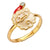 Fun and Colorful Christmas Themed Rings