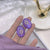 Geometric Purple Statement Earrings Collection