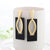 Geometric Style Long Hanging Drop Earrings - Summer Collection