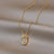 Glistening Mini Zircon Flip Flop Slipper-Shaped Stud Earrings and Necklace
