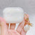 Glossy Seashell and Pearl Bracelet Keychain Earphone Case For Airpods