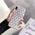Gold Lined Geometric Marble Case for iPhone
