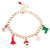 Delightful Christmas-Themed Bead Charm Bracelets