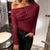 Gorgeous Asymmetrical Long Sleeve Fitted Top
