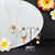 Gorgeous Fashion Pearl Pendant Necklaces and Earrings Jewelry Set