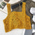 Handmade Crochet Daisy Floral Embroidery Sleeveless Crop Tops
