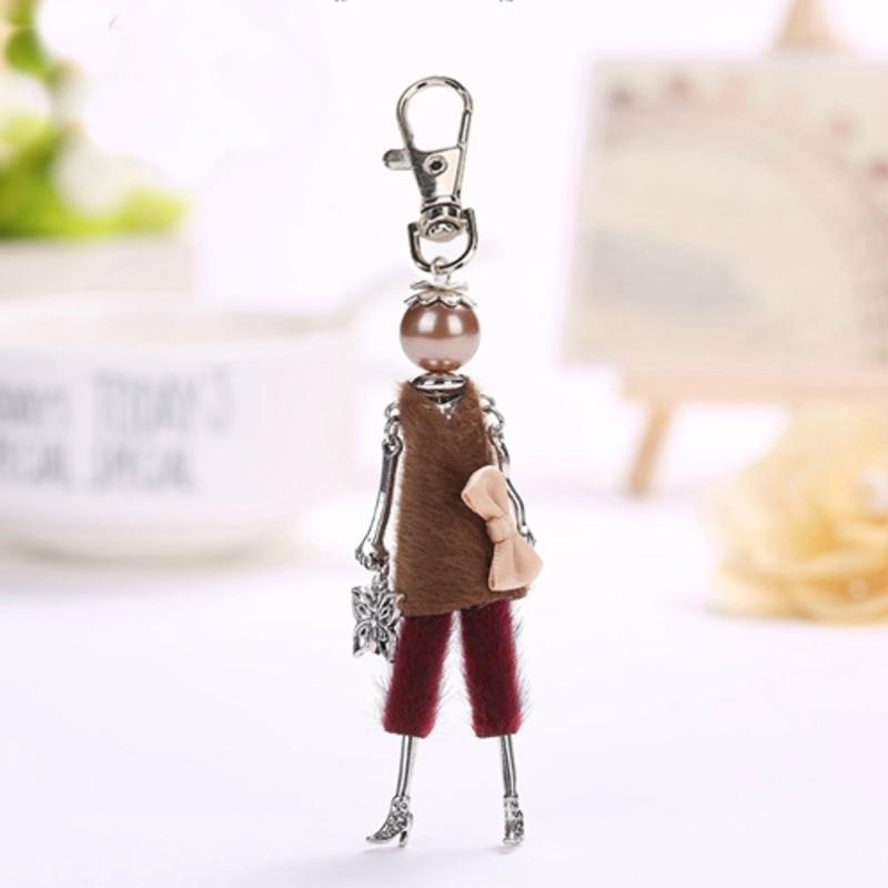 Handmade Fashionista Stylish Model Keychain Dolls - Limited Edition ...