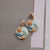 Handmade Floral Polymer Clay Earring Collection