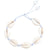 Handmade Sea Luster Pearls and Cowrie Shells Lace-Up Boho Bracelets