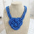 Handmade Thick Knotted Rope Statement Necklaces