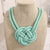 Handmade Thick Knotted Rope Statement Necklaces