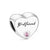 Heart-Shaped Sterling Silver Family Charm Beads