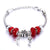 Hearts and Locks Charm Bracelet Collection
