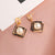 High-Fashion Geometric Shape Drop Earrings