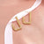 High-Fashion Geometric Shape Drop Earrings