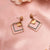 High-Fashion Geometric Shape Drop Earrings