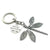Holographic Dragonfly Inspirational Pendant Keychains