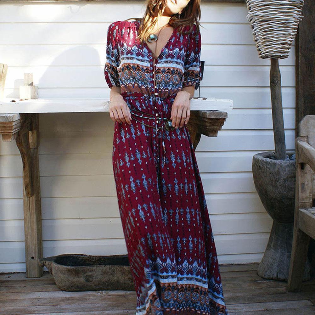 iris maxi boho dress Iris™