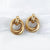 Knotted Round Geometric Earring Collection