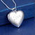 Silver Plated Romantic Heart-Shaped Photo Frame Locket Pendant Necklaces
