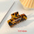 Large Hollow Square Leopard Print Hair Claw Clips