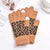 Leopard Print Knitted Touch Screen Winter Warm Gloves
