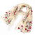 Light and Beautiful Spring Floral Scarf