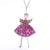 Limited Edition Fashionista Beaded Doll Necklace
