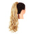 Long Straight and Kinky Curly Wrap Around Clip-In Ponytail Hair Extension V2