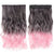 Long and Bouncy Curly Clip-In Ombre Hair Wigs Extension