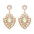 Luminance Rhinestone Statement Pearl Drop Dangle Earrings Collection