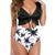 Luscious Ruffled One Piece Padded Bathing Swimsuits