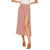 Lush Floral Print Side-slit High Waist Maxi Skirts