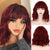 Lustrous Natural Soft Short Wavy Ombre Blonde Hair Wigs Extension