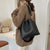 Luxe Soft Vegan Leather Wide Strap Crossbody Shoulder Bags