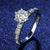 Luxurious Adjustable Zircon Rings with Rhinestone Embellish Collection