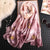 Luxurious Delicate Peacock & Floral Wrap Silky Vibrant Scarves