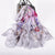 Luxurious Pure Silk Vibrant Floral Long Scarves