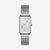 Luxury Brand Stainless Steel Rectangle Quartz Watch