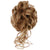 Wrap-On Hair Tail Messy and Curly Hair Bun Scrunchie Hair Wigs Extension