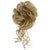 Wrap-On Hair Tail Messy and Curly Hair Bun Scrunchie Hair Wigs Extension
