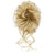 Wrap-On Hair Tail Messy and Curly Hair Bun Scrunchie Hair Wigs Extension