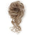Wrap-On Hair Tail Messy and Curly Hair Bun Scrunchie Hair Wigs Extension
