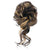 Wrap-On Hair Tail Messy and Curly Hair Bun Scrunchie Hair Wigs Extension
