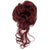 Wrap-On Hair Tail Messy and Curly Hair Bun Scrunchie Hair Wigs Extension