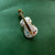 Classical Guitar and Violin Musical Instruments Brooch Pins