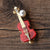 Classical Guitar and Violin Musical Instruments Brooch Pins