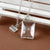 Make A Wish Glass Long Necklace
