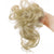 Messy Curly Hair Bun Elastic Scrunchie Extensions - Blonde Collection